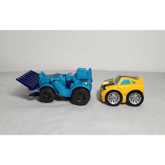 Transformers 4.25" Thunderhoof And 2.5" Bumblebee Lot Pre-owned - Picture 5 of 6